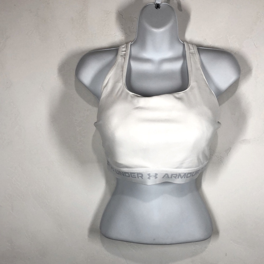 Under Armour white sports bra size 2XL